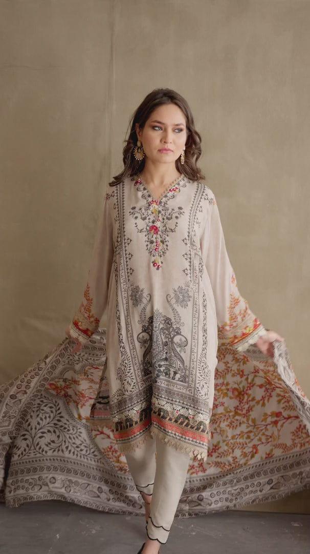 Afsana 2122 Size Set Cotton Embroidery Pakistani Readymade Suits Wholesale Online